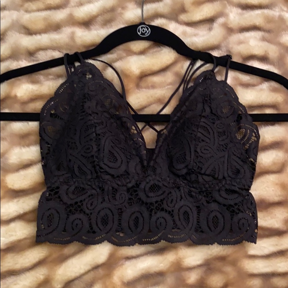 VS Pink Lacy Bralette 2/$40